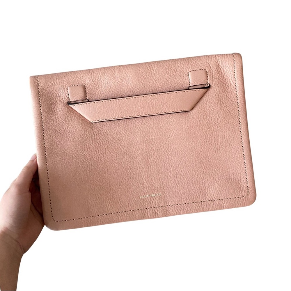 Karen Millen pink clutch